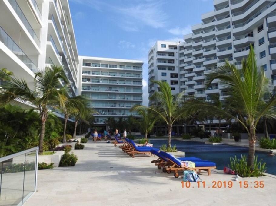 Hermoso Apartamento Con Todas Las Comodidades Acceso Directo A La Playa Morros Epic Sector La Boquilla Cumple Protocolos De Bioseguridad Cartagène Extérieur photo