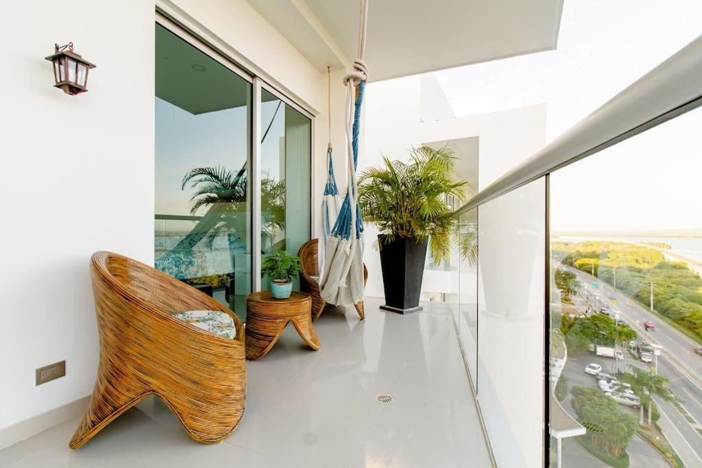 Hermoso Apartamento Con Todas Las Comodidades Acceso Directo A La Playa Morros Epic Sector La Boquilla Cumple Protocolos De Bioseguridad Cartagène Extérieur photo