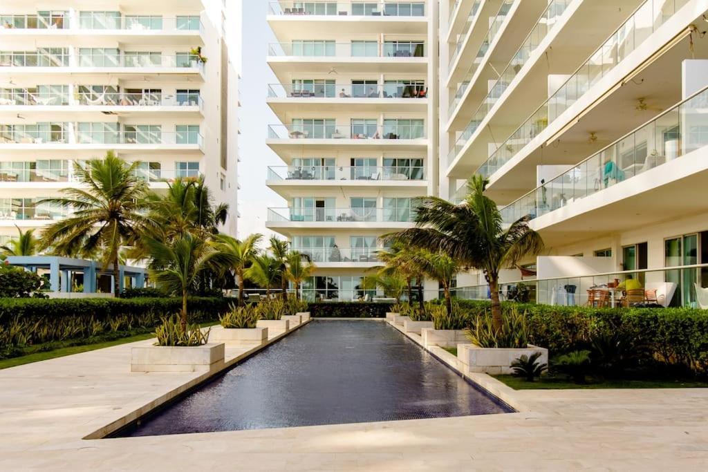 Hermoso Apartamento Con Todas Las Comodidades Acceso Directo A La Playa Morros Epic Sector La Boquilla Cumple Protocolos De Bioseguridad Cartagène Extérieur photo